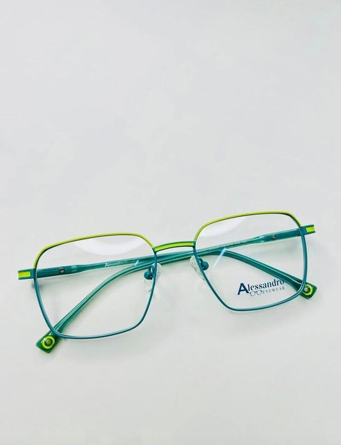 Aro metálico verde Alessandro Eyewear AE-311