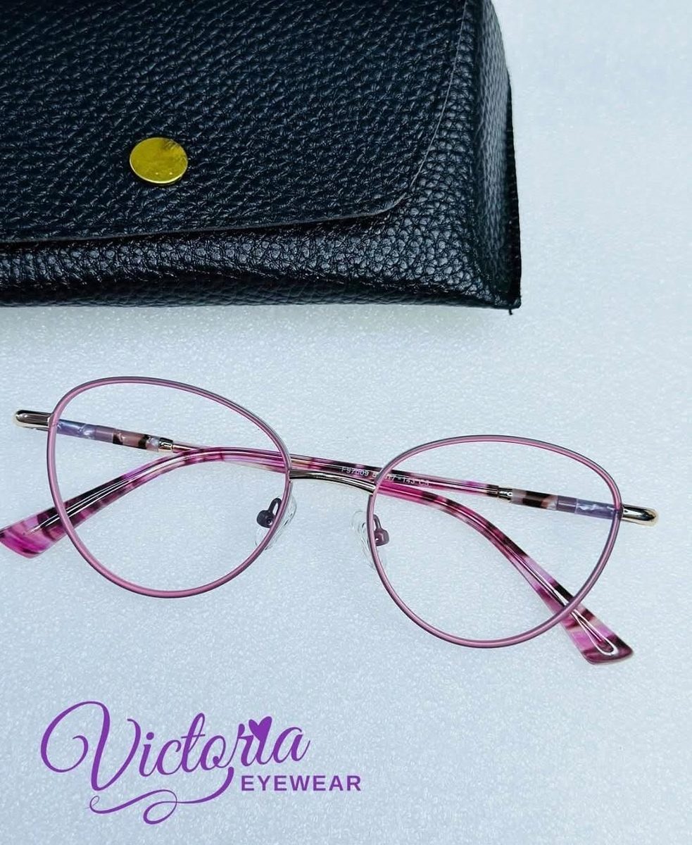 Aro ovalado bicolor Victoria Eyewear — Ref. VE-118