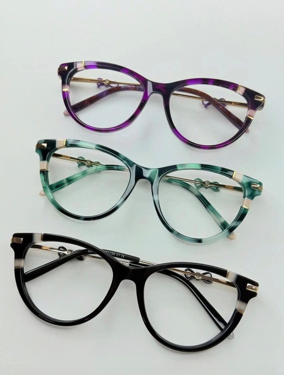 Aro redondo en acetato Victoria Eyewear — Ref. VE-119